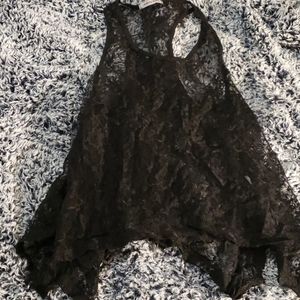 Amazing grace racer back lace top